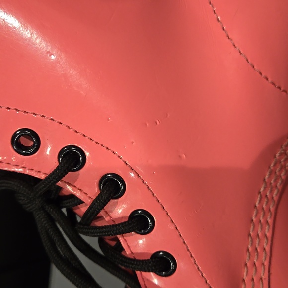 Doc Martens Boots- rare color! Melon pink - Picture 16 of 17